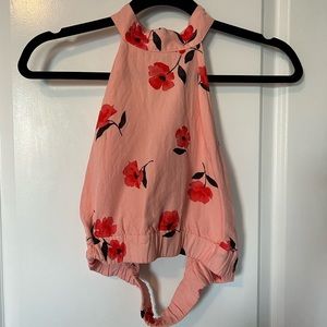 Zara Cropped Halter Top